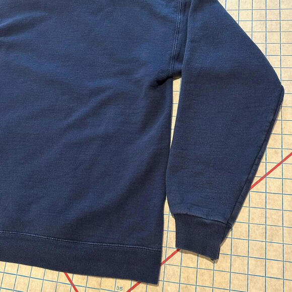 Thrasher Magazine Flames Navy Blue Pullover Hoodie Sweatshirt Men’s Small - Picture 12 of 15